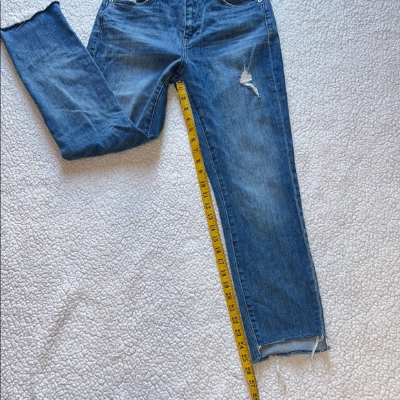 NWOT Madewell Classic Blue Straight Leg Jeans - Picture 4 of 12